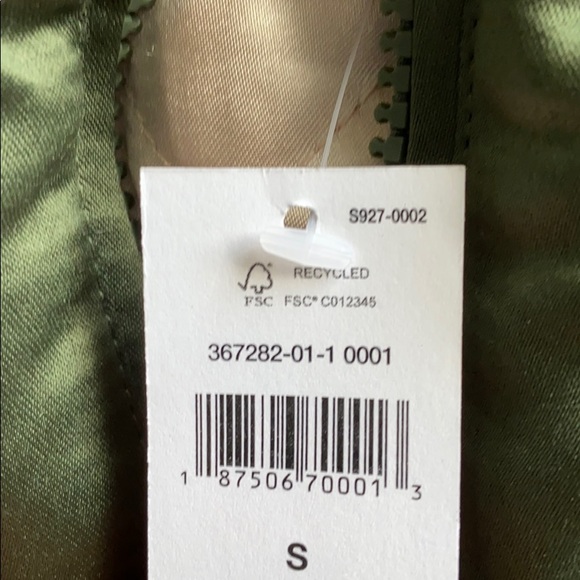 New Green Fuzzy Jacket - Picture 3 of 3